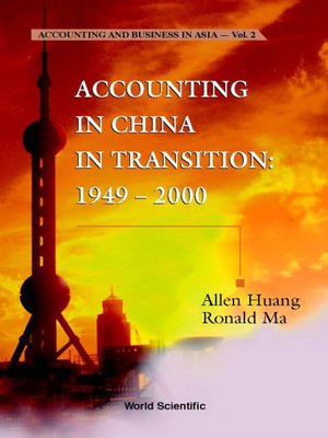 cover image of Accounting In China In Transition